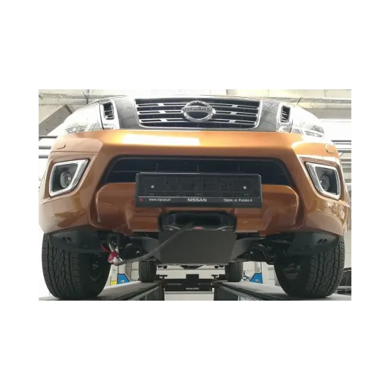 Radiaatori kaitse peidetud vintsikinnitusega - Nissan Navara NP300 (2015 -)