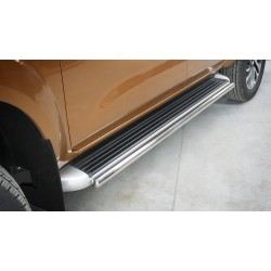 Stainless steel side bars - Nissan Navara (2015 -)
