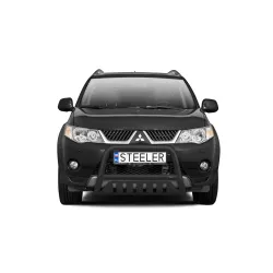 Must "A" esiraud kaitseplaadiga - Mitsubishi Outlander (2007 - 2009)