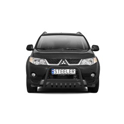 Must "A" esiraud kaitseplaadiga - Mitsubishi Outlander (2007 - 2009)