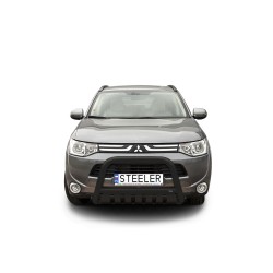 Must "A" esiraud kaitseplaadiga - Mitsubishi Outlander (2012 - 2015)