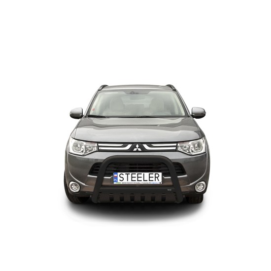 Must "A" esiraud kaitseplaadiga - Mitsubishi Outlander (2012 - 2015)