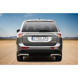 Rear corner protection - Mitsubishi Outlander (2012 - 2015)
