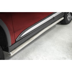 Stainless steel side bars - Mitsubishi Outlander (2015 - 2021)