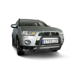 Must "A" esiraud kaitseplaadiga - Mitsubishi Outlander (2009 - 2012)