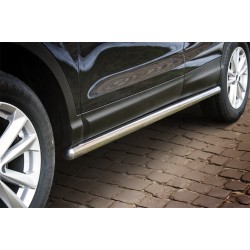 Stainless steel side bars - Nissan Qashqai (2013 - 2017)