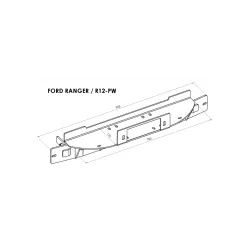 Peidetud vintsialus - Ford Ranger / Raptor (2012 - 2016)