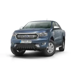 Must esiraud kaitseplaadiga - Ford Ranger (2016 - 2022)