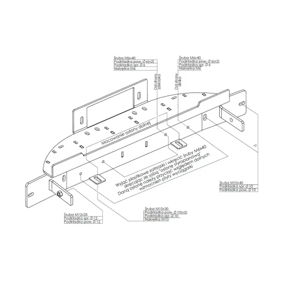 Peidetud vintsialus - Ford Ranger (2019 - 2022)