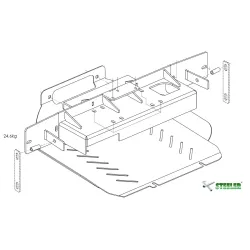 Peidetud vintsialus - Ford Ranger (2019 - 2022) - compatible with radar