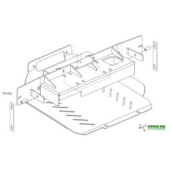 Peidetud vintsialus - Ford Ranger (2019 - 2022) - compatible with radar