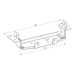 Peidetud vintsialus - Ford Ranger (2023 -)