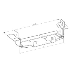 Peidetud vintsialus - Ford Ranger (2023 -)