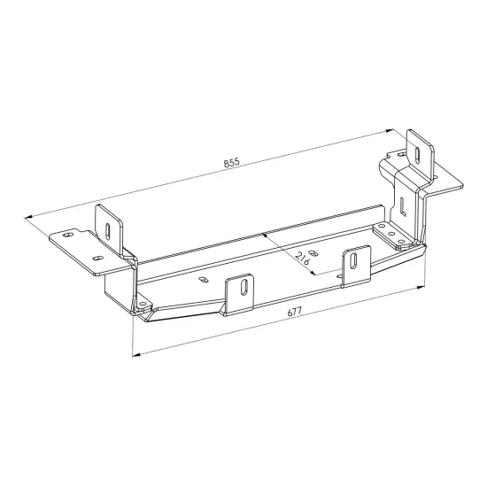 Peidetud vintsialus - Ford Ranger (2023 -)