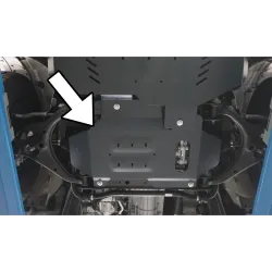 Tugevdatud vahekasti kaitse - Ford Ranger / Volkswagen Amarok (2023 -)