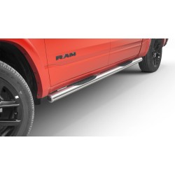 Stainless steel side bars with plastic steps - RAM 1500 (2019 -)