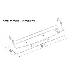 Peidetud vintsialus - Ford Ranger (2007 - 2012)
