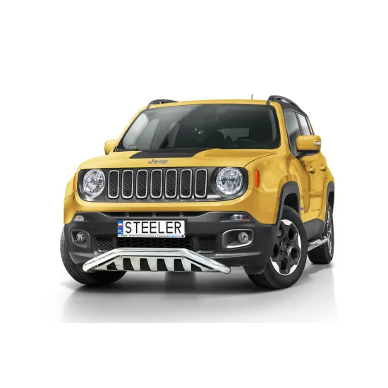 Esiraud kaitseplaadiga - Jeep Renegade (2014 - 2018)