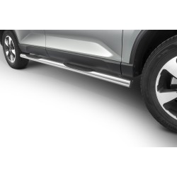 Stainless steel side bars with plastic steps - SsangYong Rexton (2018 -)