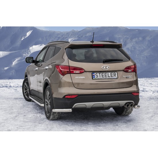 Rear corner protection - Hyundai Santa Fe (2012 - 2018)