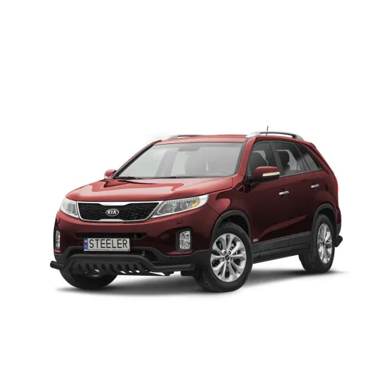 Must esiraud kaitseplaadiga - KIA Sorento (2012 - 2015)