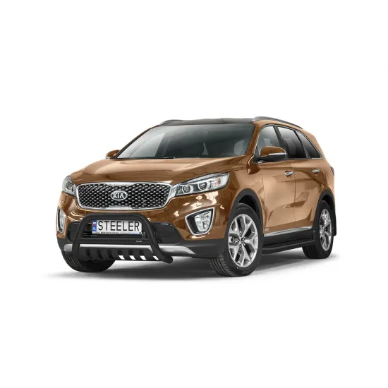 Must "A" esiraud kaitseplaadiga - KIA Sorento (2015 - 2018)