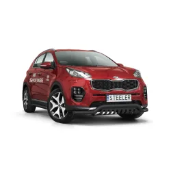 Must esiraud kaitseplaadiga - KIA Sportage (2015 - 2021)