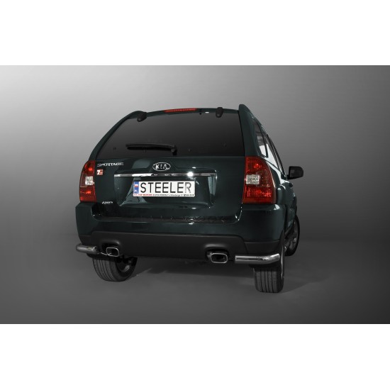 Rear corner protection - KIA Sportage (2006 - 2010)