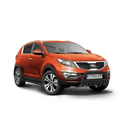 Must "A" esiraud kaitseplaadiga - KIA Sportage (2010 - 2015)