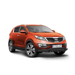 Must esiraud kaitseplaadiga - KIA Sportage (2010 - 2015)