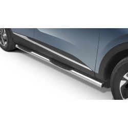 Stainless steel side bars with plastic steps - KIA Sportage (2021 -)