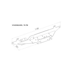 Peidetud vintsialus - Volkswagen T5 (2003 - 2015)