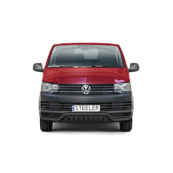 Must esiraud kaitseplaadiga - Volkswagen T6 (2015 - 2019)