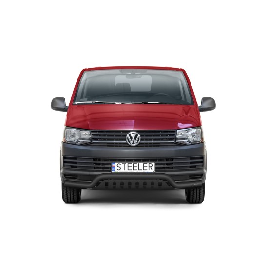 Must esiraud kaitseplaadiga - Volkswagen T6 (2015 - 2019)