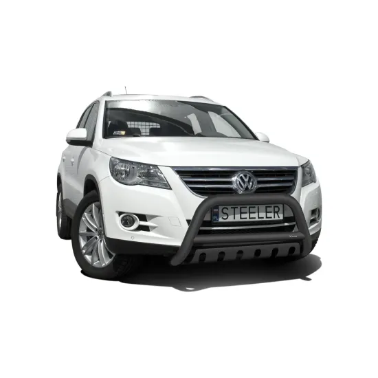 Must "A" esiraud kaitseplaadiga - Volkswagen Tiguan (2007 - 2016)