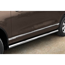 Stainless steel side bars - Volkswagen Touareg (2011 - 2015)