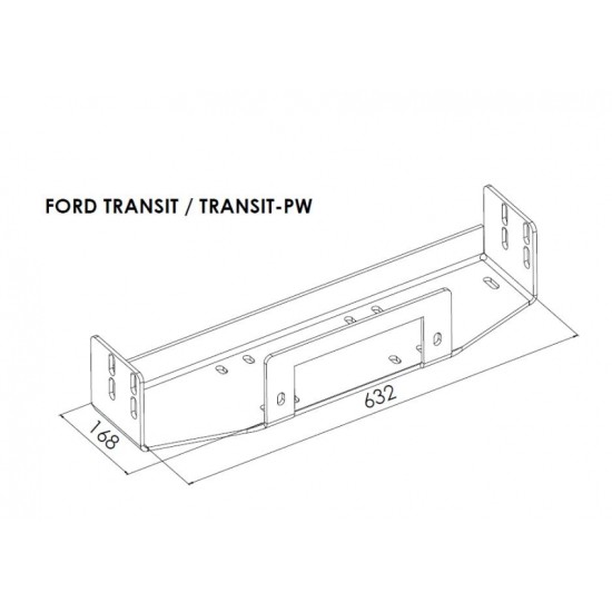 Peidetud vintsialus - Ford Transit (2006 - 2012)