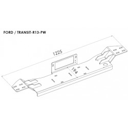 Peidetud vintsialus - Ford Transit (2014 -2019)
