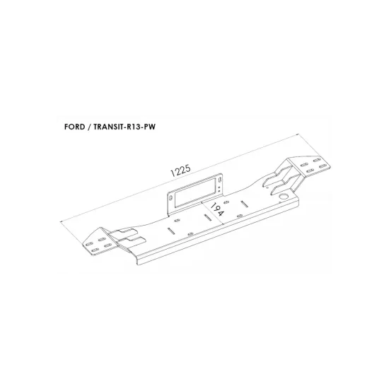 Peidetud vintsialus - Ford Transit (2014 -2019)