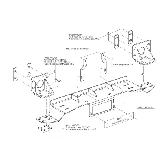 Peidetud vintsialus - Ford Transit (2019 -)