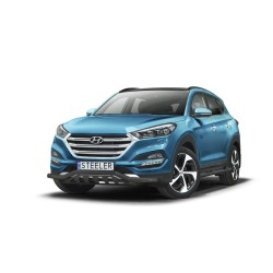 Must esiraud kaitseplaadiga - Hyundai Tucson (2015 - 2018)