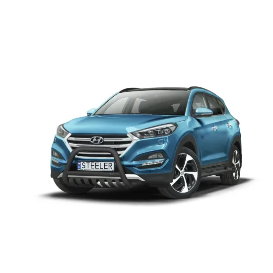 Must "A" esiraud kaitseplaadiga - Hyundai Tucson (2015 - 2018)