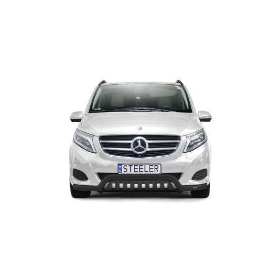 Must esiraud kaitseplaadiga - Mercedes-Benz V-Class (2014 - 2019)