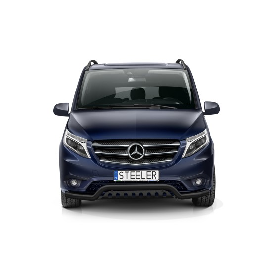 Must esiraud kaitseplaadiga - Mercedes-Benz Vito (2014 - 2024)