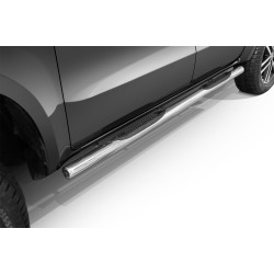 Stainless steel side bars with plastic steps - Mercedes-Benz X-Class (2017 -)