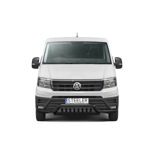Must esiraud kaitseplaadiga - Volkswagen Crafter (2017 -)