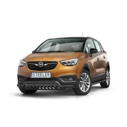 Must esiraud kaitseplaadiga - Opel Crossland X (2017 - 2020)
