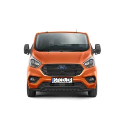 Must esiraud kaitseplaadiga - Ford Transit Custom (2018 - 2023)