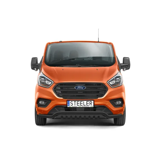 Must esiraud kaitseplaadiga - Ford Transit Custom (2018 - 2023)