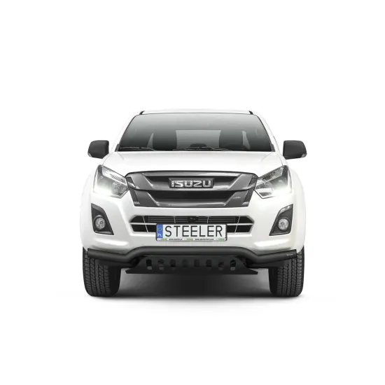 Must esiraud kaitseplaadiga - Isuzu D-Max (2012 -)